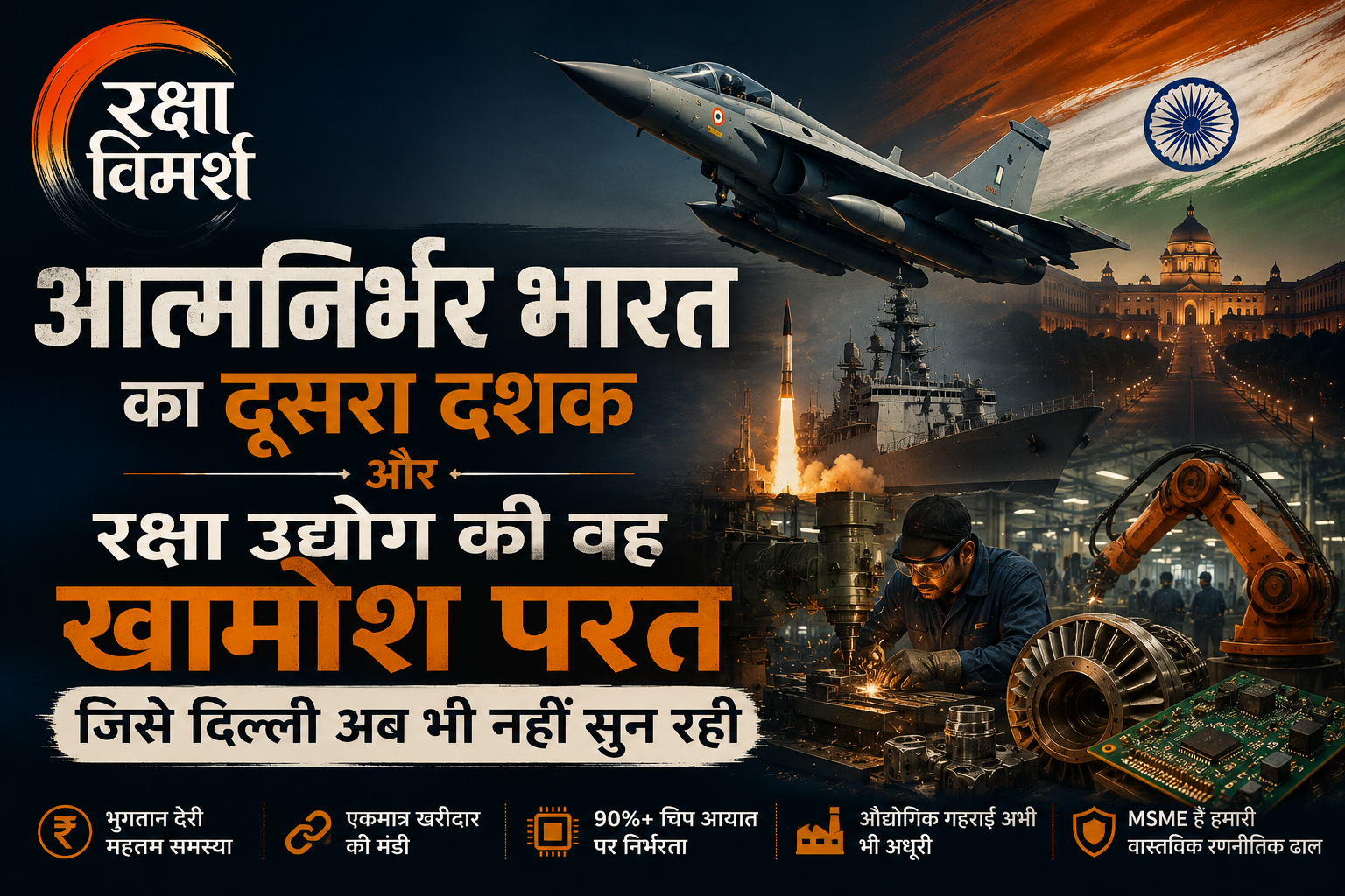 आत्मनिर्भर भारत और रक्षा उद्योग